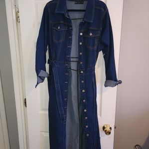 Fashion to Figure  Denim Dress Size 1